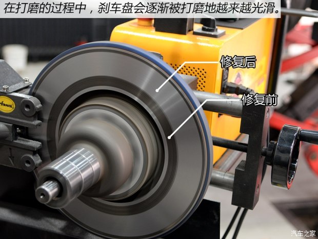 汽車(chē)剎車(chē)盤(pán)修復(fù)詳細(xì)解析 解決剎車(chē)異響和抖動(dòng)